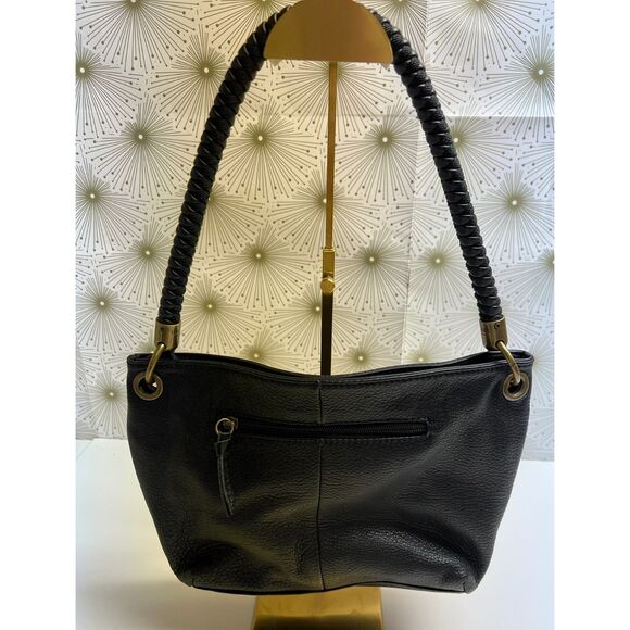 The Sak black pebble leather shoulder bag - Picture 3 of 9